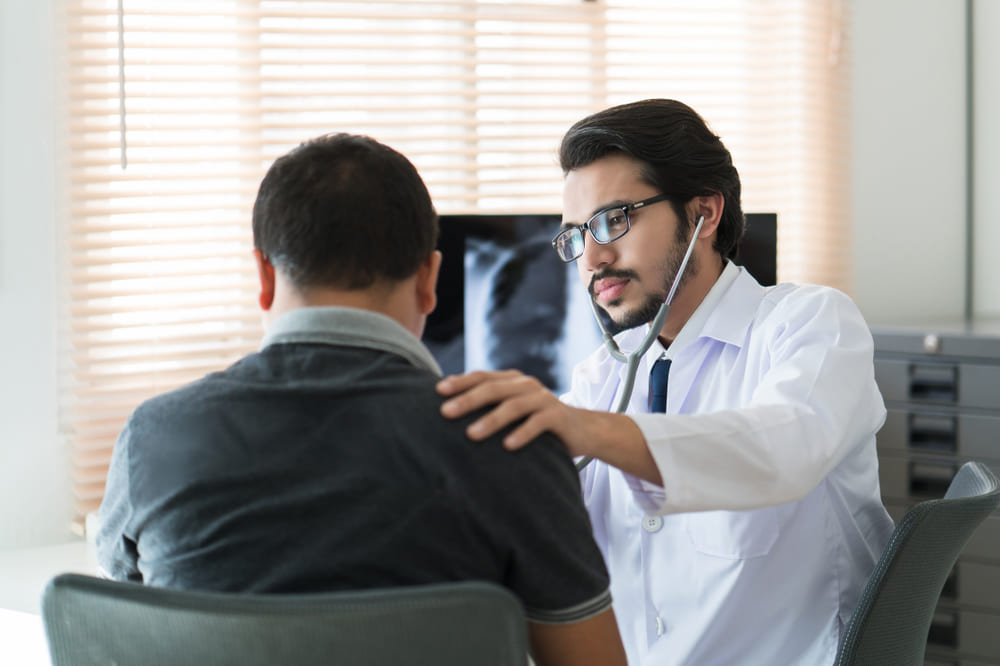 What happens at the doctor's office when you have palpitations?