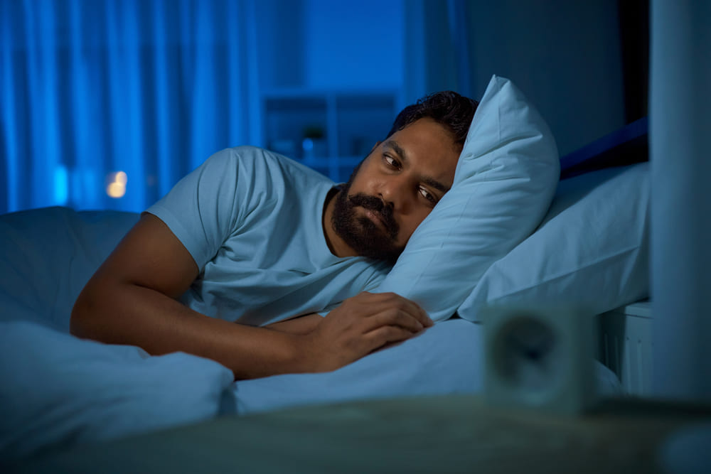 “Insomnia makes falling or staying asleep difficult.”