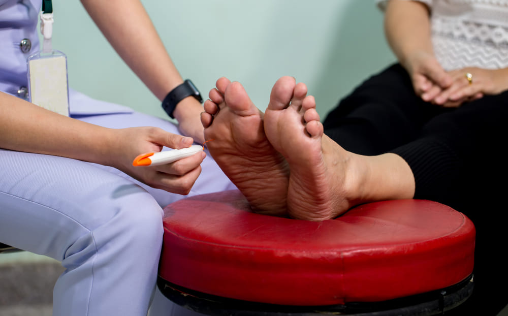 “Neuropathy in diabetes.”
