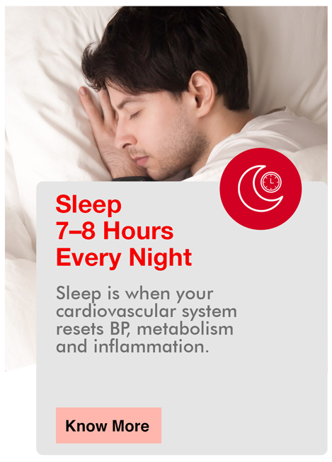Sleep 7–8 Hours Every Night
